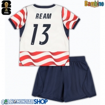 Maglie da calcio Stati Uniti Tim Ream #13 Prima Maglia Bambino Mondiali 2026  Manica Corta + Pantaloni corti)